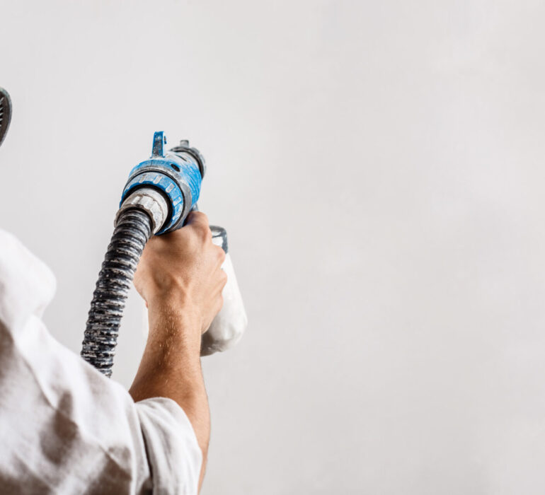 Zużycie farby przy malowaniu natryskowym